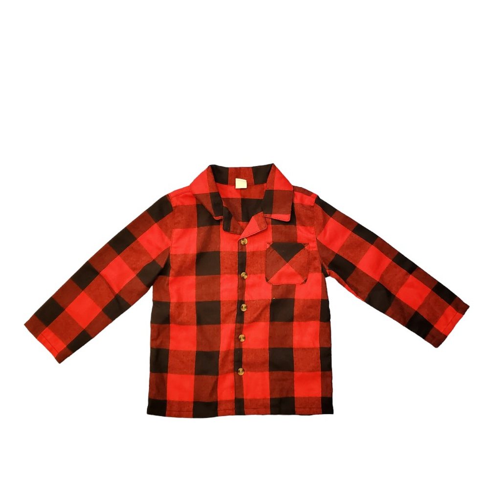 Old Navy Family Matching Red Buffalo Pajamas Set. Size 4T. NWOT.‎